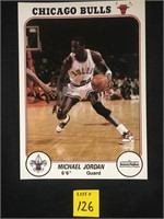1985 Bulls5x7 Interlake Michael Jordan Rookie Card
