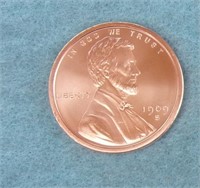 1oz Copper Bullion Penny