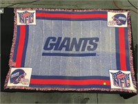 New York Giants Blanket 38 x 63