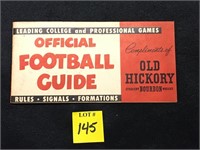 Football Guide Old Hickory 1953