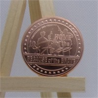 1oz Copper Bullion Coin Home of The Free