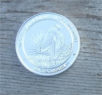 N. A. Hunting Club Art Coin Sage Grouse