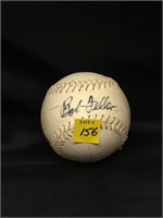 Bob Feller Signed Softball