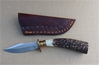 Deer Horn Knife 5 1/2" NEW