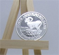 Desert Sheep N A Hunting Club Art Coin / Token