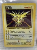 Pokémon Zapdos Holo card 16/102