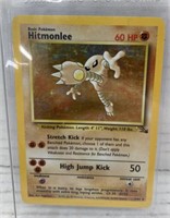 Pokémon Hitmonlee Hologram card 7/62