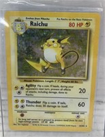 Pokémon Raichu Hologram card 14/102