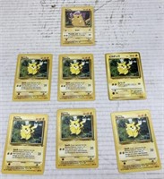 Lot of Pokémon Pikachu Pokémon cards