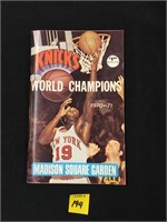 Knicks World Champions 1970-71
