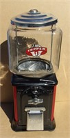 1 Cent Gum Ball Machine Victor Topper NICE Works