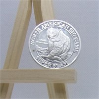 Alaska Brown Bear N A Hunting Club Art Coin / Toke