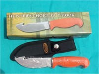 Gut Hook Hunting Knife 9" New in Box