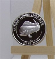 Mahi Mahi N A Fishing Club Art Coin / Token