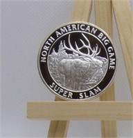 Elk  N A Hunting Club Art Coin / Token