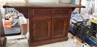 Ethan Allen drop leaf buffet