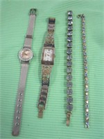 2 Watches & 2 Bracelets
