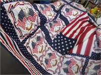 American Flag / Liberty Comforter & Pillows - F/Q?