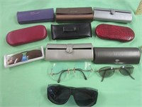 Glass Cases, Glasses, & Clip On Shades