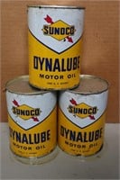 Sunoco Oil Cans