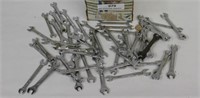 Box of 50+ Double End Wrenches 1/4" & 5/16"