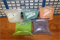 (5)  5 LB Bags Powder Coating Powder-Asstd Colors