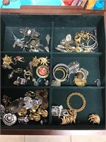 Collection of earrings