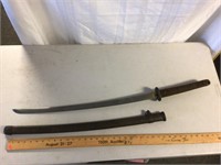 Vintage katana style sword