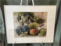 Jill Bedford photograph matted and framed