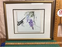 Signed Asian watercolor