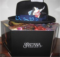 Numbered Carlos Santana Hat in Original Box *