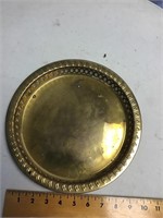 Brass candy tray 10 inch wide