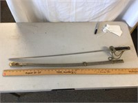 Armstrong company US officer sword
