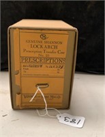 Vintage Genuine Shannon Lockarch Case
