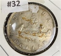 1952 Canada Silver $1