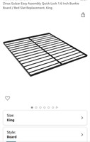 King size bunkie board / bed slat replacement