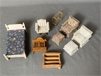 Box of Dollhouse Furniture