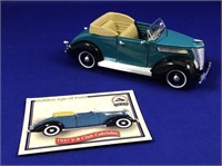 1937 Ford Cabriolet Die Cast Car