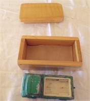 Tootsie Toys Pickup & Wood box