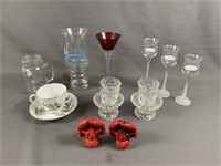Lot - Candle Holders etc