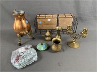Lot - Copper and Brass Pieces etc