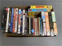 Lot - DVD's, CD's and VHS Tapes