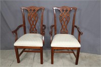 2 Dining Room Arm Chairs