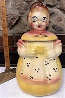 American Bisque Old lady cookie jar