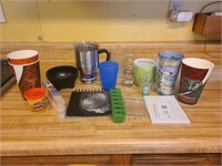 Lot 17 Misc Kitchen & Art Items including