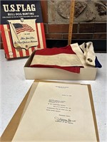 US flag that flew over the capital in 1966 with