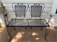 Iron Garden Bench