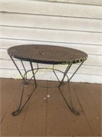 Iron Side Table