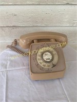 Vintage rotary dial phone