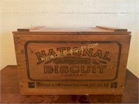 National Biscuit Company Wood Box